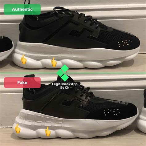 versace chain reaction fake vs real|versace chain reaction sneakers price.